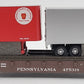 Athearn 92353 HO Scale Pennsylvania #475318 50' Flatcar With 25' Trailers LN/Box