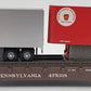 Athearn 92353 HO Scale Pennsylvania #475318 50' Flatcar With 25' Trailers LN/Box