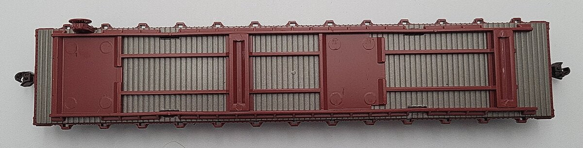 Athearn 96352 HO Santa Fe RTR 50' Flat Car with 2 25' Trailers #92386 EX/Box