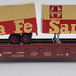 Athearn 96352 HO Santa Fe RTR 50' Flat Car with 2 25' Trailers #92386 EX/Box