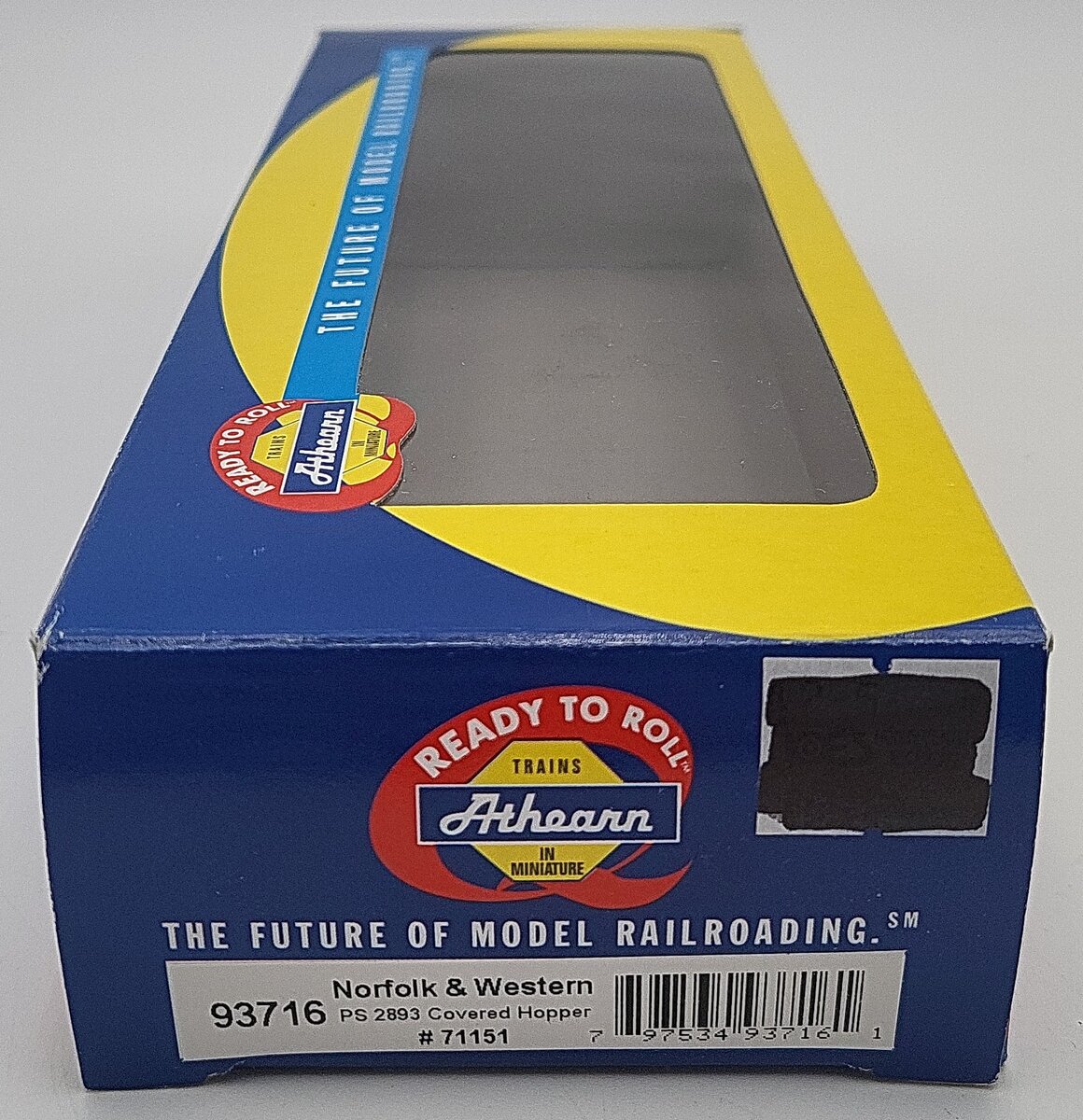 Athearn 93716 HO Norfok & Western Covered Hopper #71151 LN/Box
