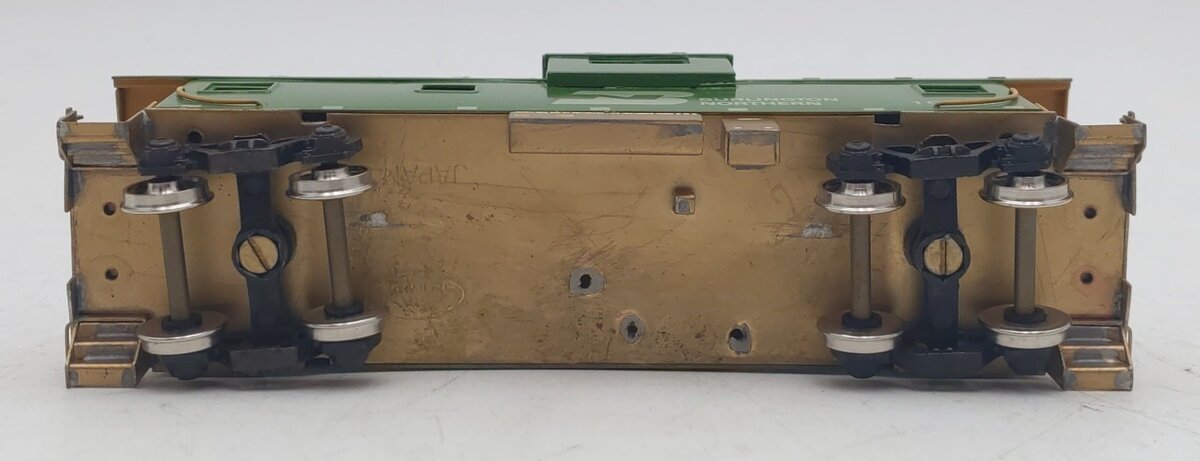 Fujiyama HO Scale BRASS BN Caboose - Custom Painted VG/Box