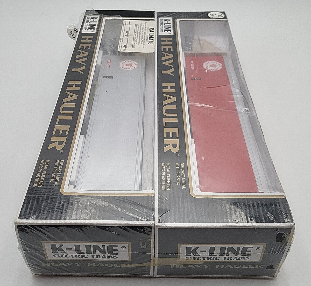 K-Line K774-1891 O Pennsylvania Railmate Intermodal Containers w/Bogies LN/Box
