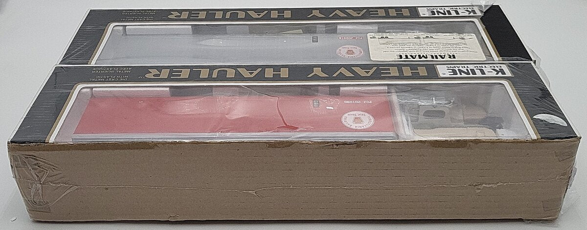 K-Line K774-1891 O Pennsylvania Railmate Intermodal Containers w/Bogies LN/Box