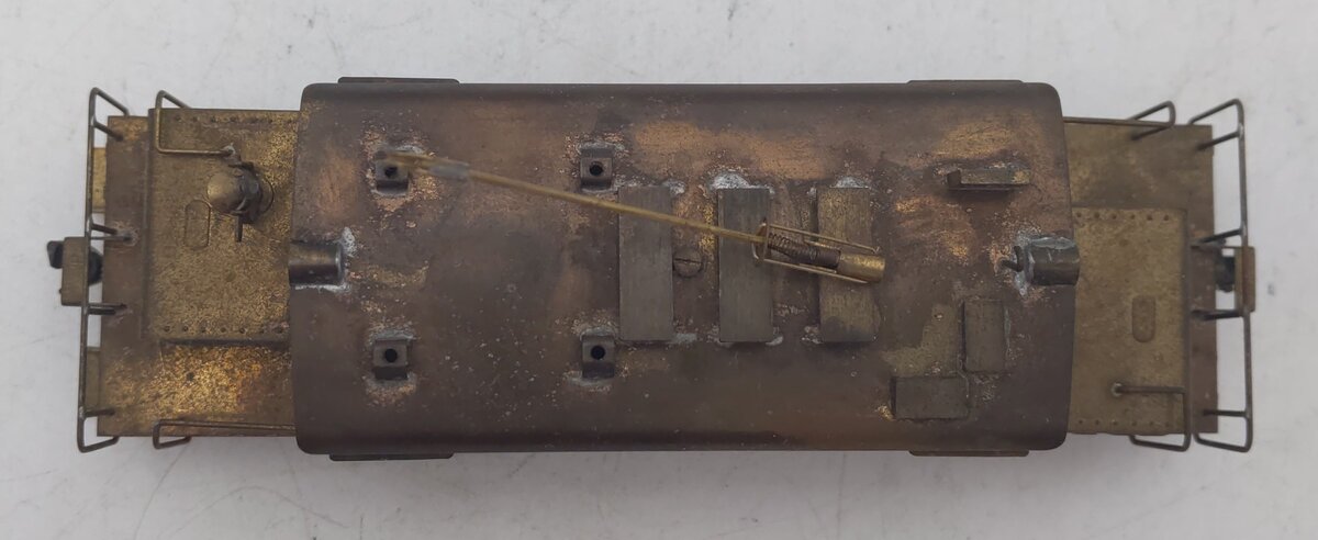 Ken Kidder 2056K HO BRASS 85-Ton Steeple Cab Kit/Box