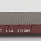 Athearn 72462 HO Scale Trailer Train #475009 50' Flatcar With 40' Trailer VG/Box