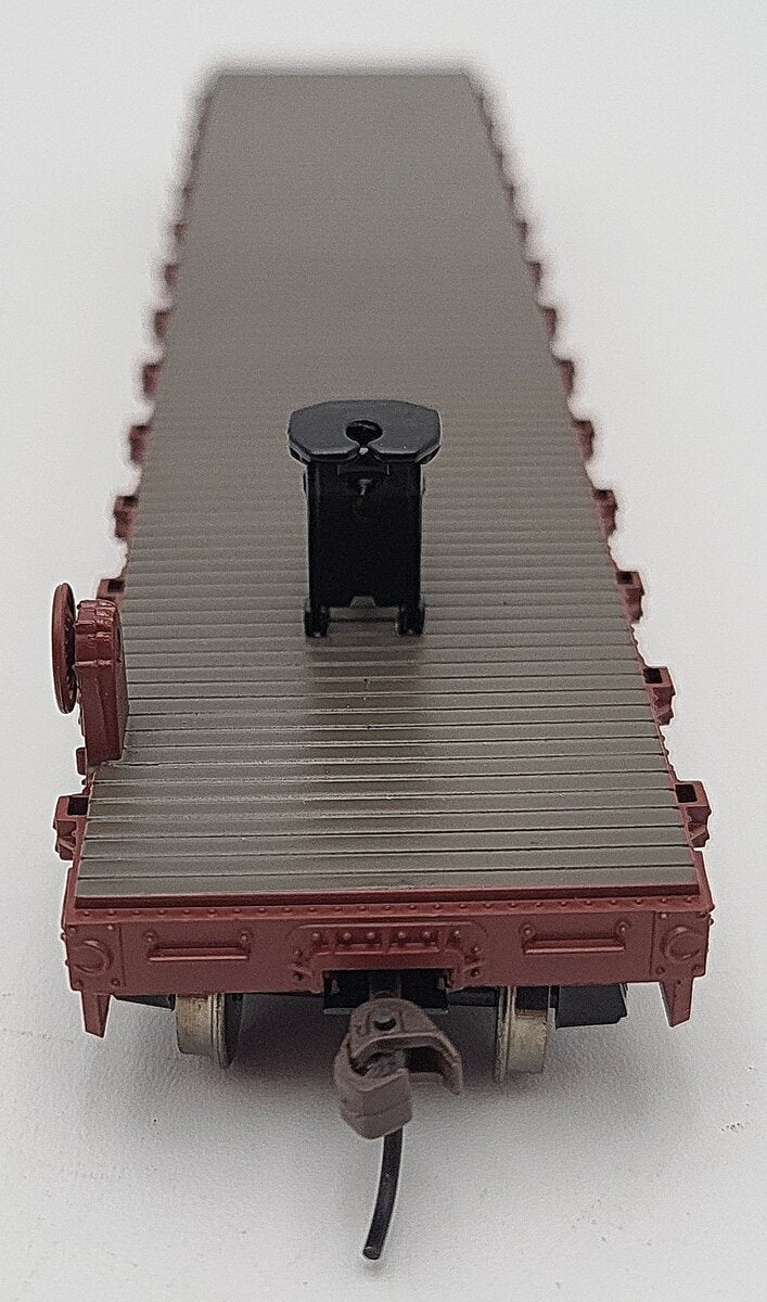 Athearn 72462 HO Scale Trailer Train #475009 50' Flatcar With 40' Trailer VG/Box