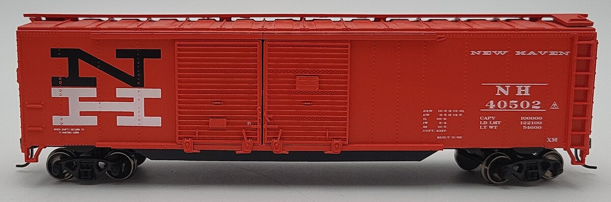 Athearn 92431 HO Scale New Haven 50' Double Door Box Car #40502 LN/Box