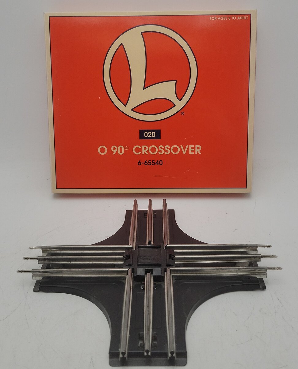 Lionel 6-65540 O Gauge 90 Degree Crossover EX/Box