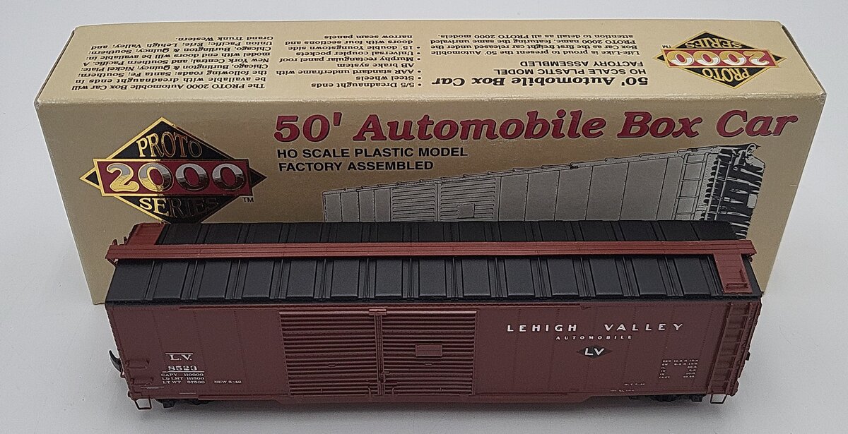 Proto 2000 8523 HO Scale Lehigh Valley Boxcar #8523 LN/Box