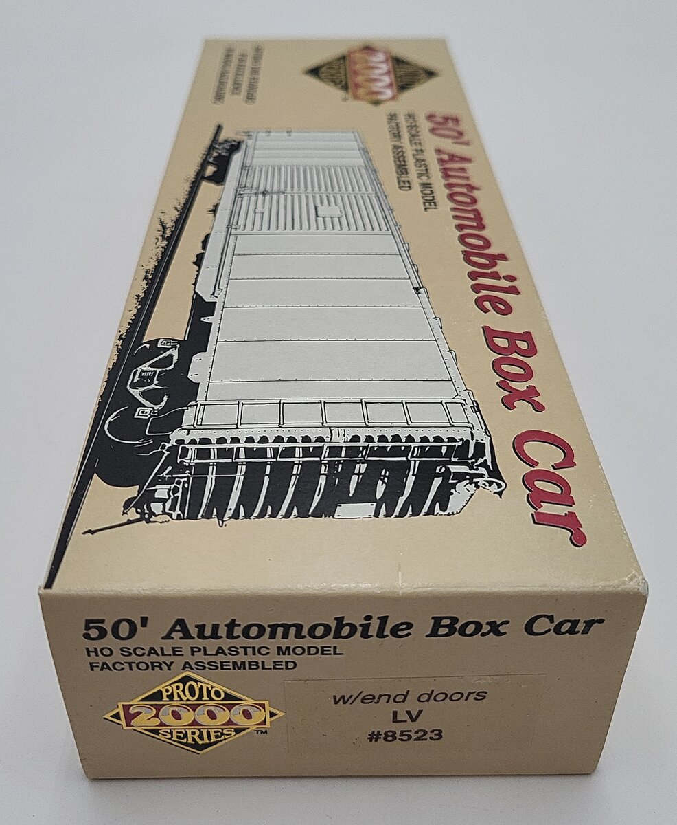 Proto 2000 8523 HO Scale Lehigh Valley Boxcar #8523 LN/Box