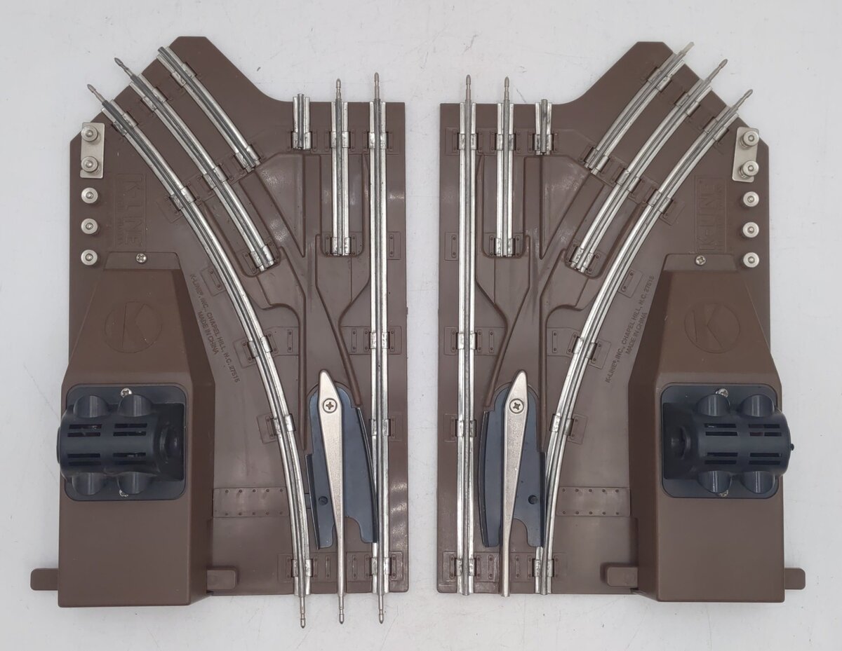 K-Line O Gauge Switch Pair: K-0275, K-0276 LN