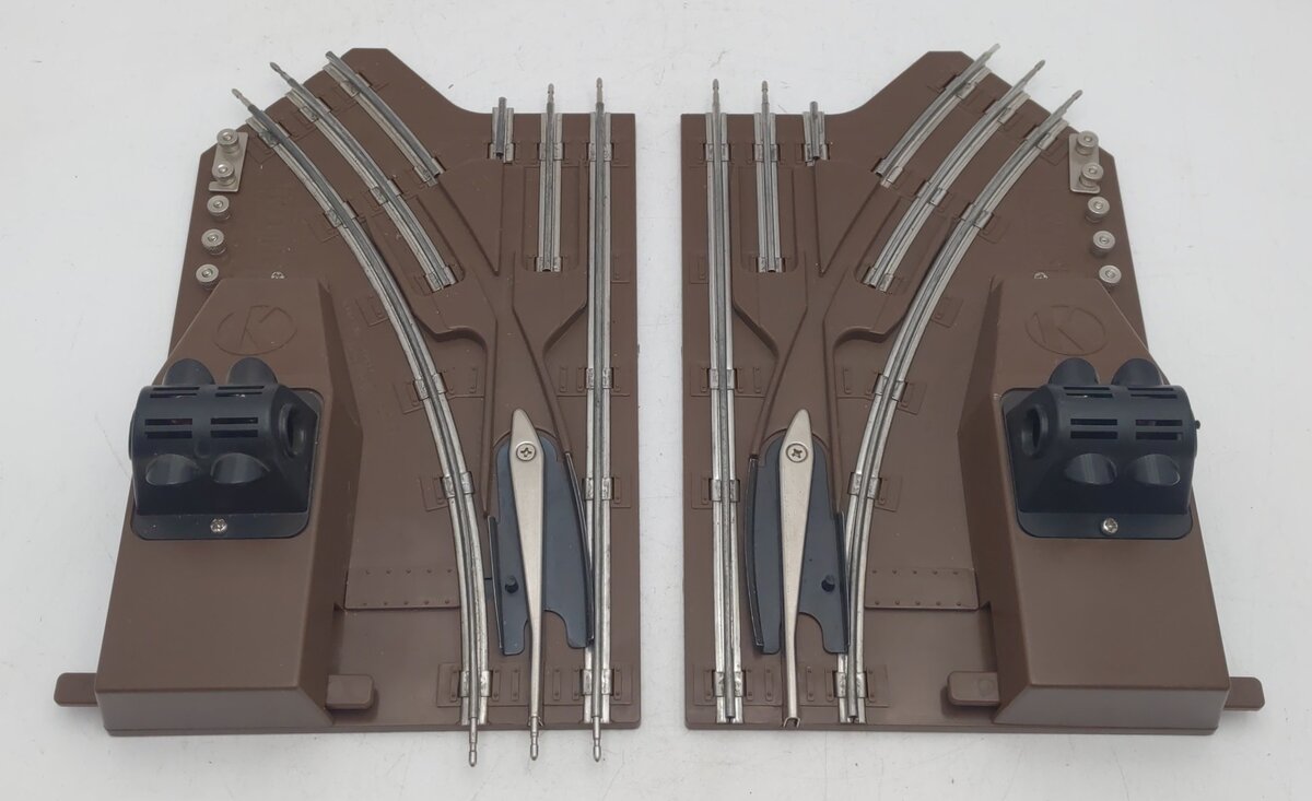 K-Line O Gauge Switch Pair: K-0275, K-0276 LN