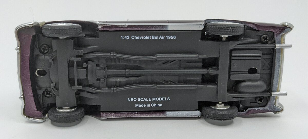 Neo Scale Models 1:43 Diecast 1956 Chevrolet Bel Air VG