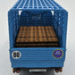 1:43 Diecast Mercedes L319 Truck w/ Cage Cover and Bag Load EX