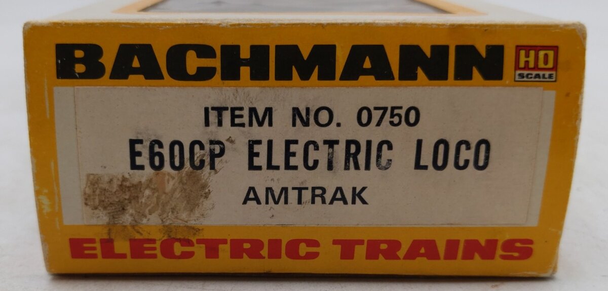 Bachmann 0750 HO Scale Amtrak E60CP Electric Locomotive #951 EX/Box