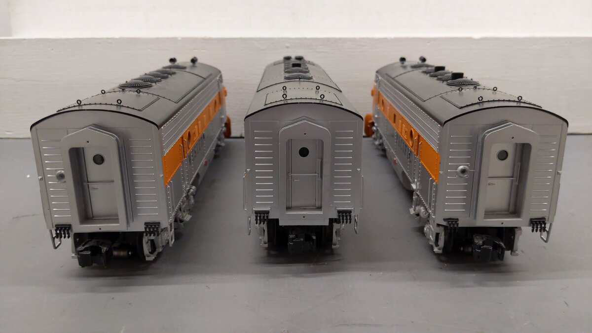 Lionel 6-34513 WP F7 A-B-A Diesel Locomotive Set #918-A/918-B/918-D EX/Box