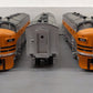 Lionel 6-34513 WP F7 A-B-A Diesel Locomotive Set #918-A/918-B/918-D EX/Box