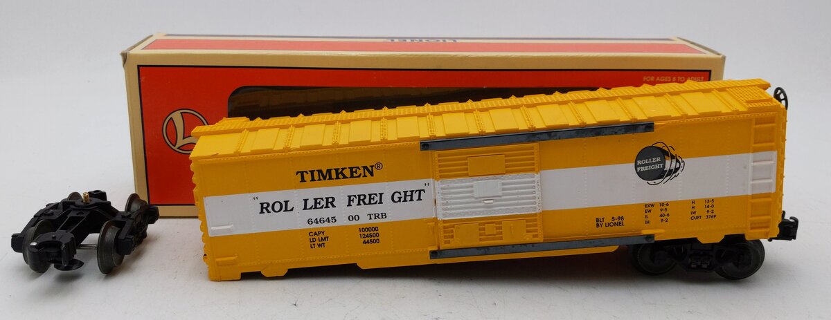 Lionel 6-29212 O Gauge Timken 6464 Boxcar #6464500 EX/Box