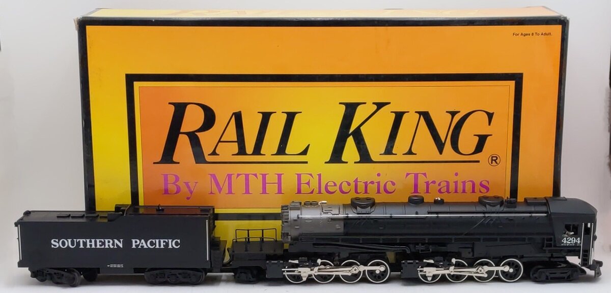 MTH 30-1144-1 O Gauge SP 4-8-8-2 Cab Forward Steam Locomotive & Tender w/PS1 EX/Box