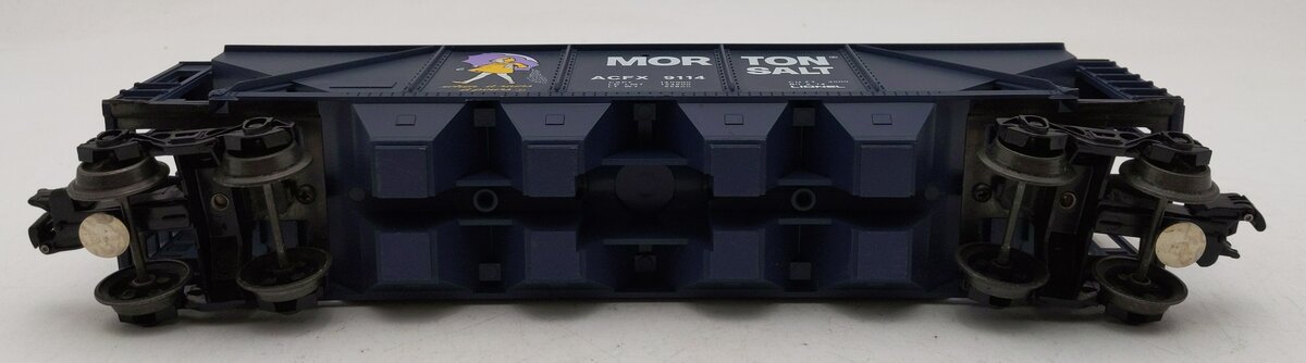 Lionel 6-9114 O Gauge Morton Salt Covered 4-Bay Hopper EX/Box