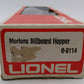 Lionel 6-9114 O Gauge Morton Salt Covered 4-Bay Hopper EX/Box