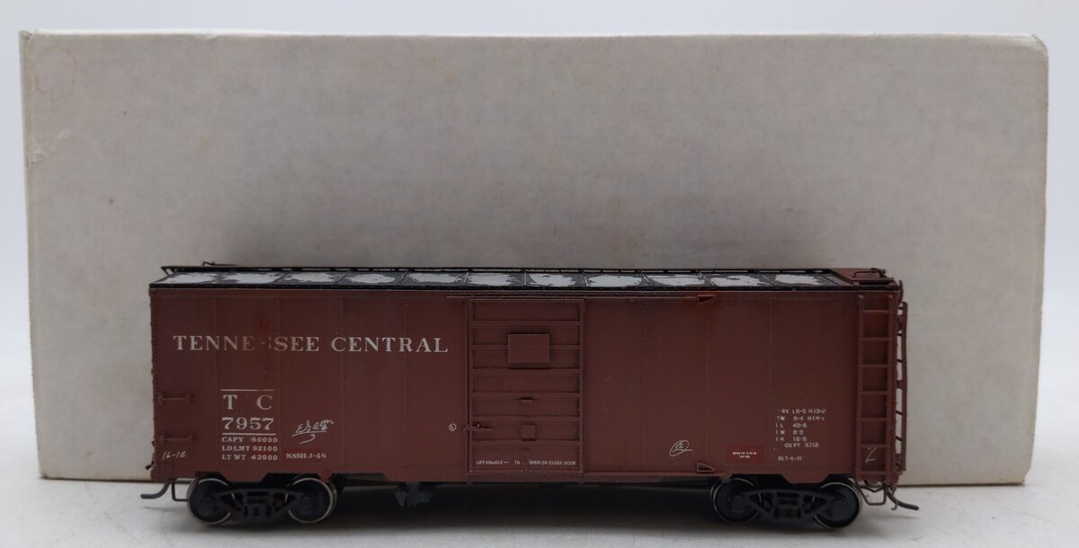 Smoky Mountain Model 87-B1 HO Tennessee Central 1941 PS 40' Boxcar Kit-Assembled/Box