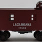 Lionel 6-17604 O Gauge Delaware, Lackawanna & Western Standard Caboose EX/Box