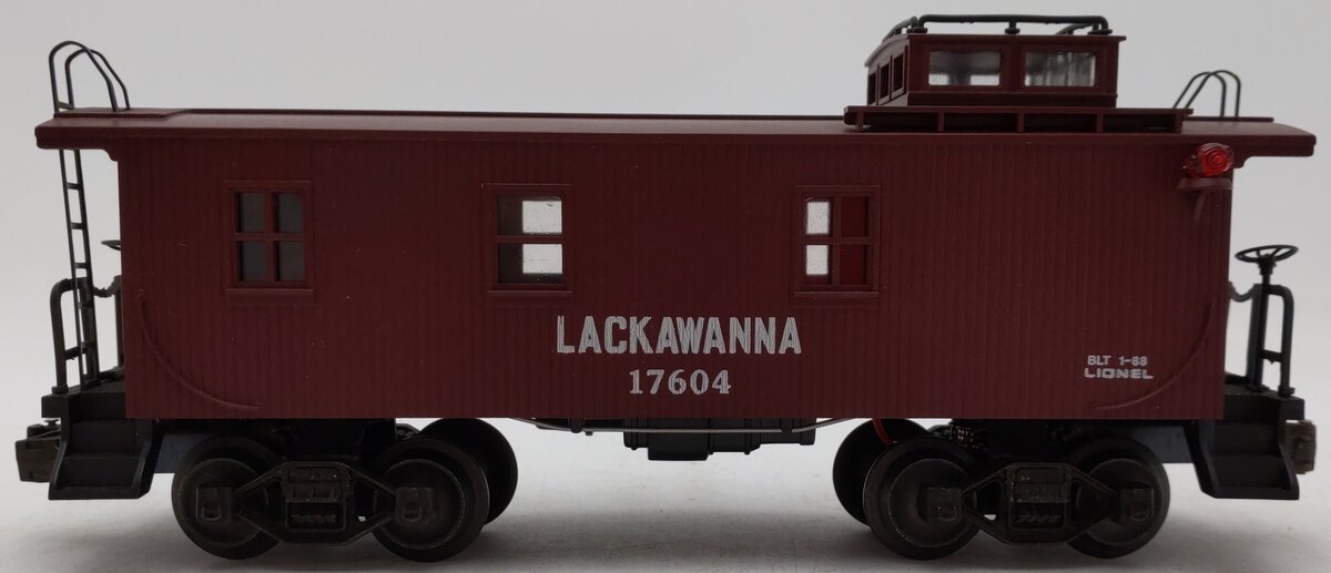 Lionel 6-17604 O Gauge Delaware, Lackawanna & Western Standard Caboose EX/Box