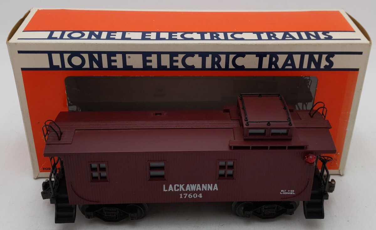 Lionel 6-17604 O Gauge Delaware, Lackawanna & Western Standard Caboose EX/Box