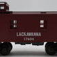 Lionel 6-17604 O Gauge Delaware, Lackawanna & Western Standard Caboose EX/Box