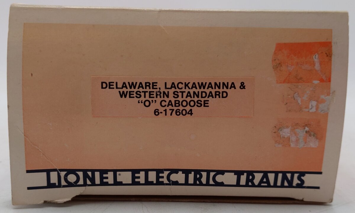 Lionel 6-17604 O Gauge Delaware, Lackawanna & Western Standard Caboose EX/Box