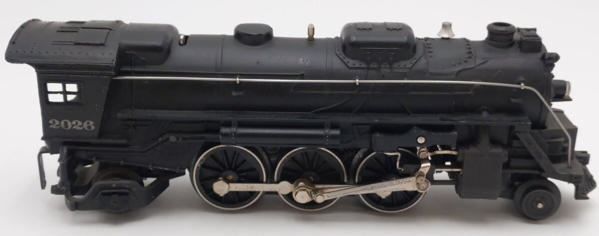 Lionel 2026 Vintage O 2-6-2 Die-Cast Steam Locomotive - Early Version VG