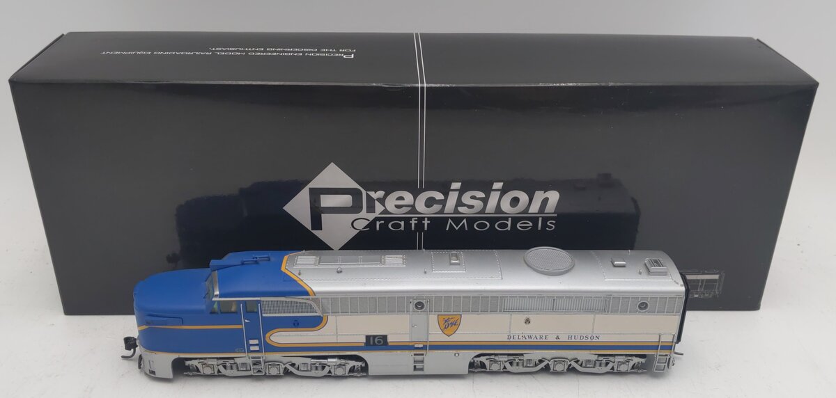 Precision Craft Models 358 HO Scale Delaware & Hudson Alco PA2 Diesel Locomotive EX/Box