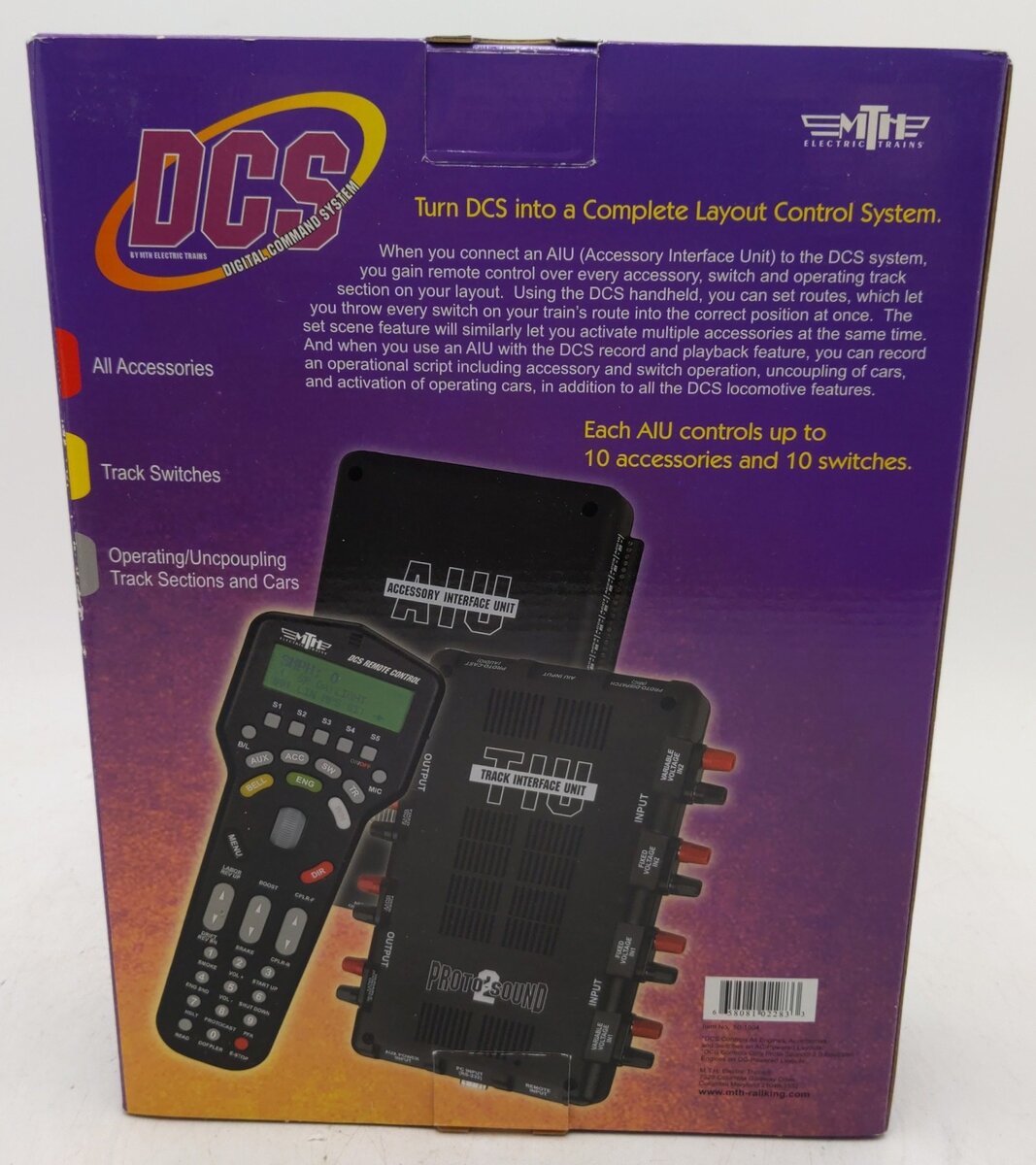 MTH 50-1004 DCS Accessory Interface Unit EX/Box