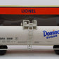 Lionel 6-17962 O Gauge Domino Sugar Unibody Tank Car #3008 LN/Box