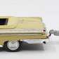Hongwell 1:43 Diecast 1957 Mercury Convertible Cruiser w/ Woody Slumber Trailer VG