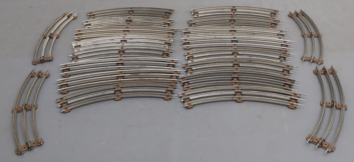 Lionel 6-65033 O-27 Regular Tubular Curved Track Section [20] VG