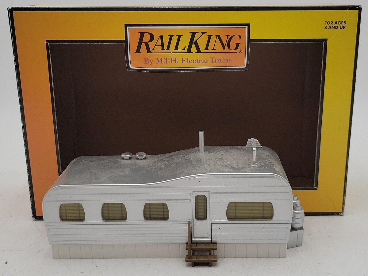 MTH 30-90005 O Stainless Mobile Home EX/Box