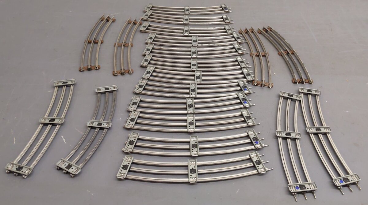 Lionel 6-65033 O-27 Regular Tubular Curved Track Section [20] VG