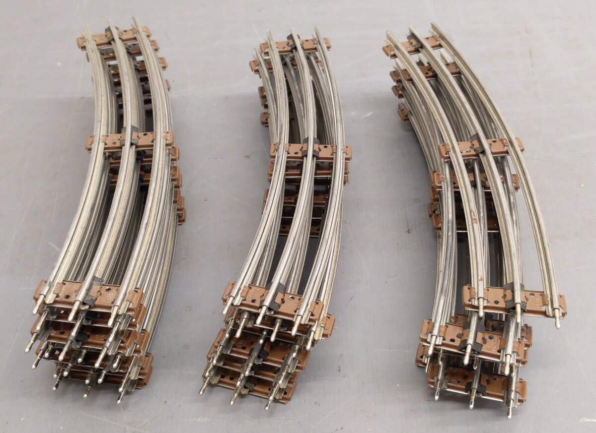 Lionel 6-65033 O-27 Regular Tubular Curved Track Section [20] VG