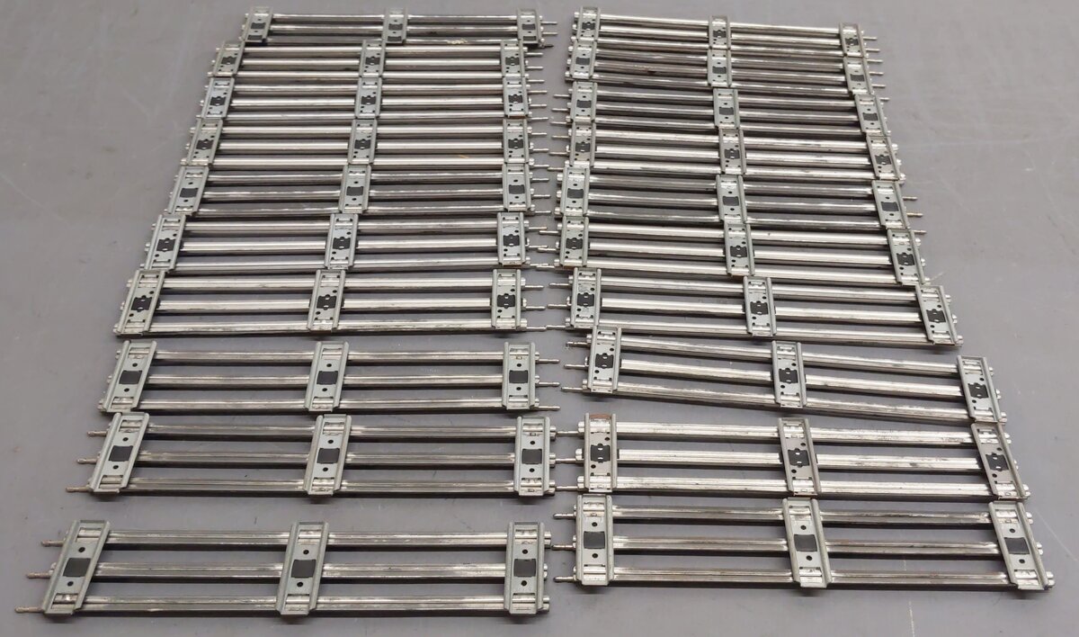 Lionel 6-65038 O-27 Tubular Straight Track Section [20] VG