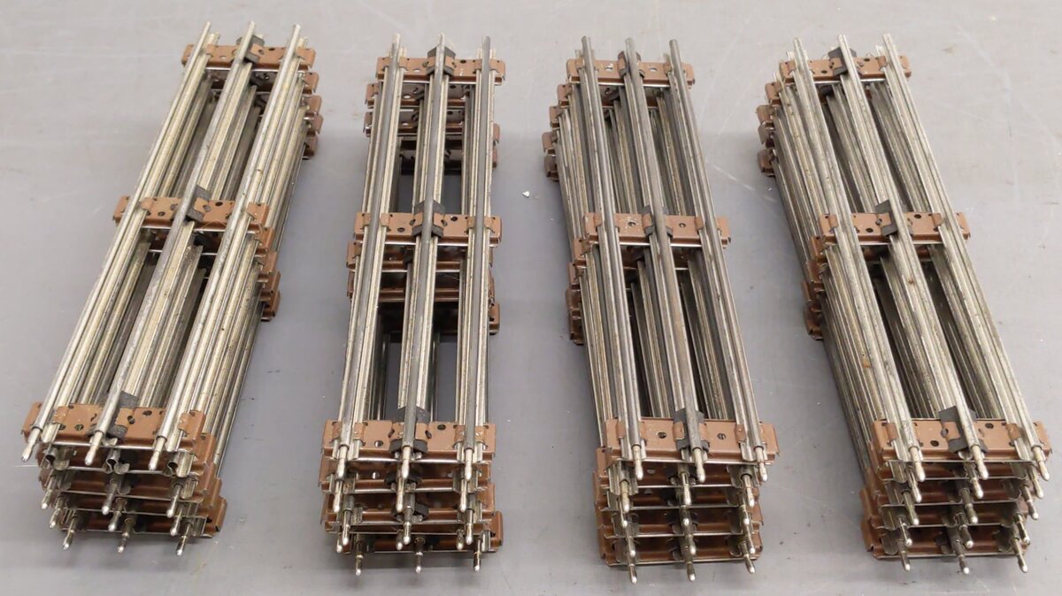 Lionel 6-65038 O-27 Tubular Straight Track Section [20] VG