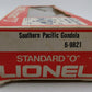 Lionel 6-9821 O Gauge Southern Pacific Gondola w/ Load LN/Box