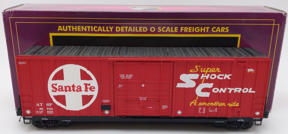 MTH 20-93239 MTH RRC-2005 O Gauge Santa Fe 50 High Cube Box Car #45705 LN/Box