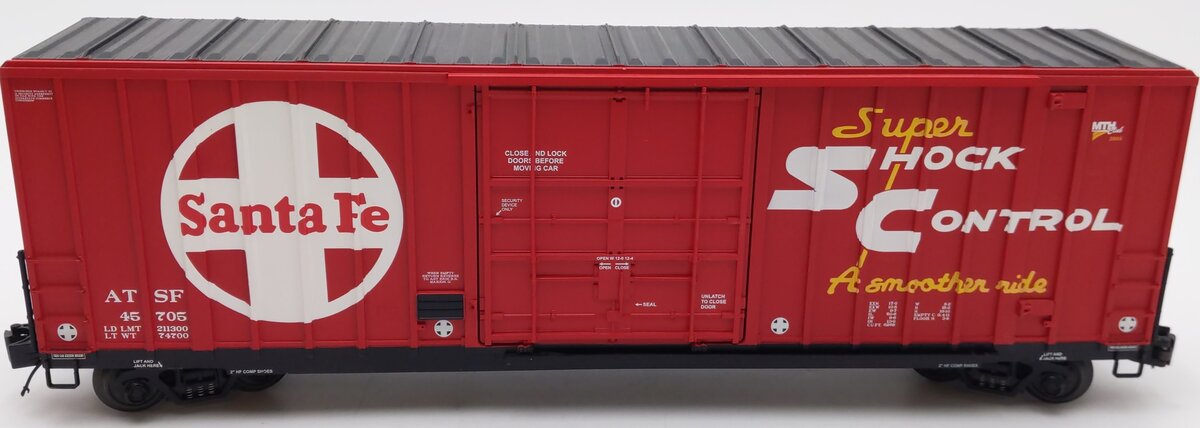 MTH 20-93239 MTH RRC-2005 O Gauge Santa Fe 50 High Cube Box Car #45705 LN/Box