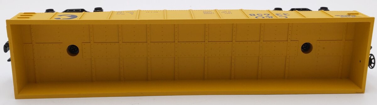 MTH 33-7203 O Chesapeake and Ohio Gondola w/I-Beam Load #33658 EX/Box