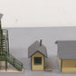 Walthers 933-2703 Trackside Structures Set VG/Box