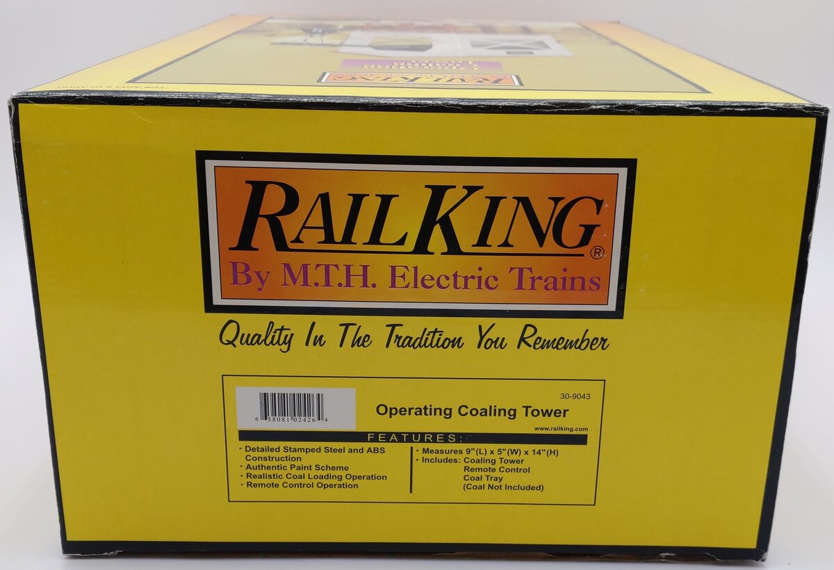 MTH 30-9043 O Operating Coaling Tower VG/Box