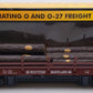 MTH 30-7648 O Gauge Western Maryland Operating Log Car w/ Logs #380 EX/Box